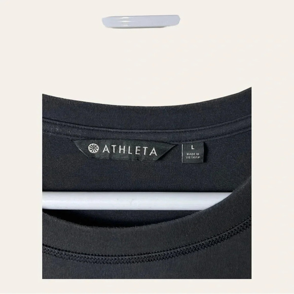 1574, ATHLETA OVERSIZED SWEATER SIZE LARGE HIGH LOW DARK GRAY‎ IN COLOR - Picture 5 of 9